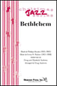 Bethlehem SATB choral sheet music cover